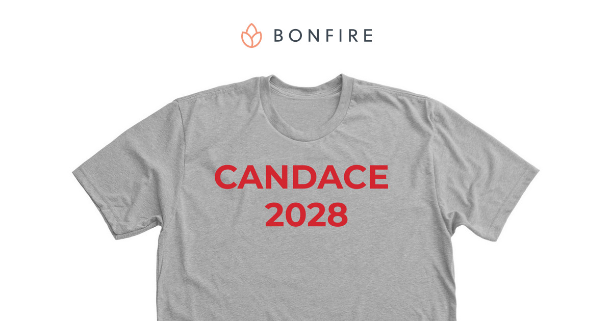 CANDACE 2028 mix Athletic Heather tee